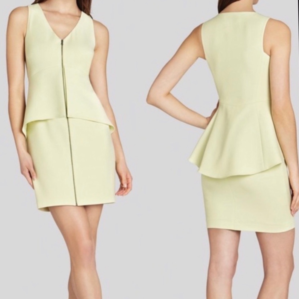 BCBG yellow dress 💛